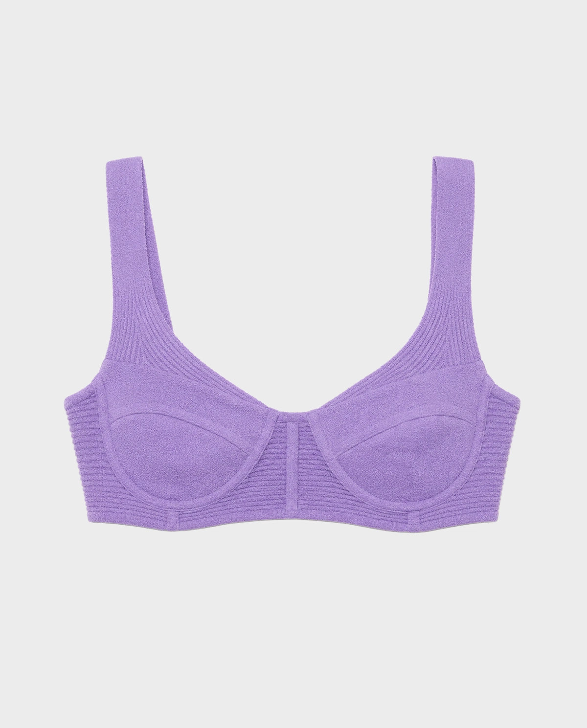 Liliowy top Boucle - Image #0