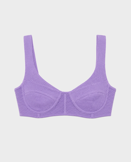Liliowy top Boucle - Image #0