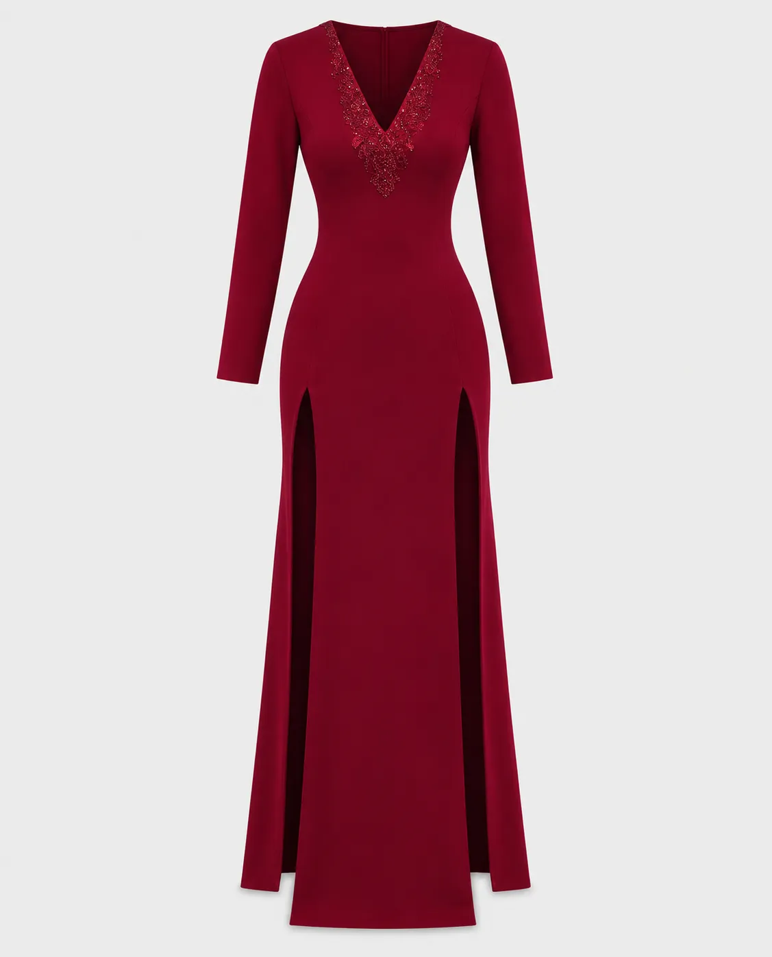 Sukienka Crimson Elegance Maxi - Image #0