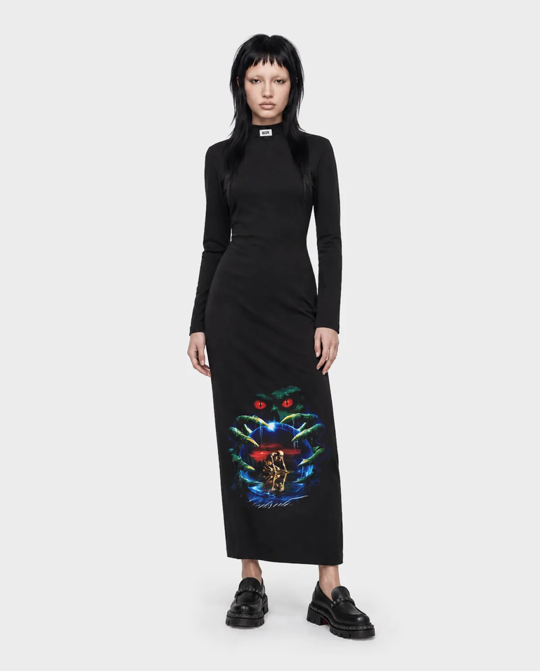 Czarna sukienka Gothic