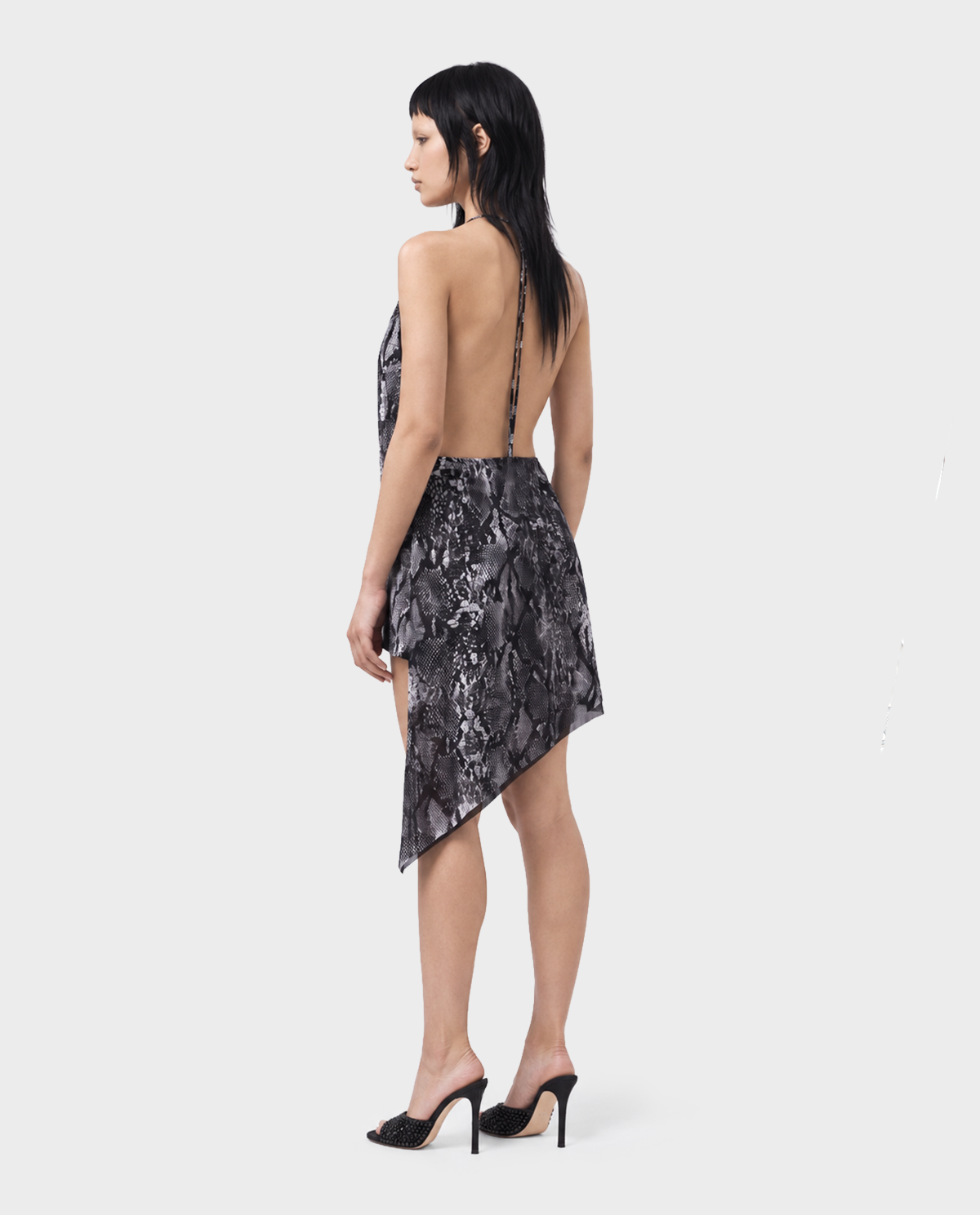 Czarna sukienka Python - Image #3