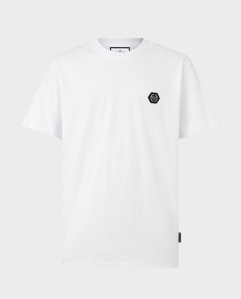 Biały t-shirt z logo
