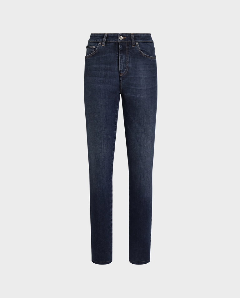 Grantowe jeansy Skinny Fit