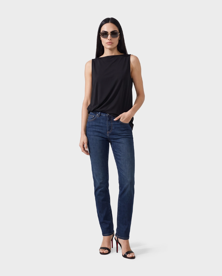Grantowe jeansy Skinny Fit