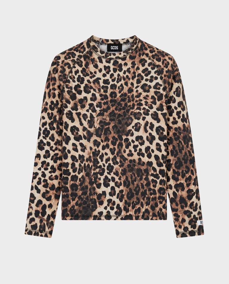 Bluza z wzorem w panterkę