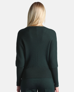 Ciemnozielony sweter Moralita - Image #2