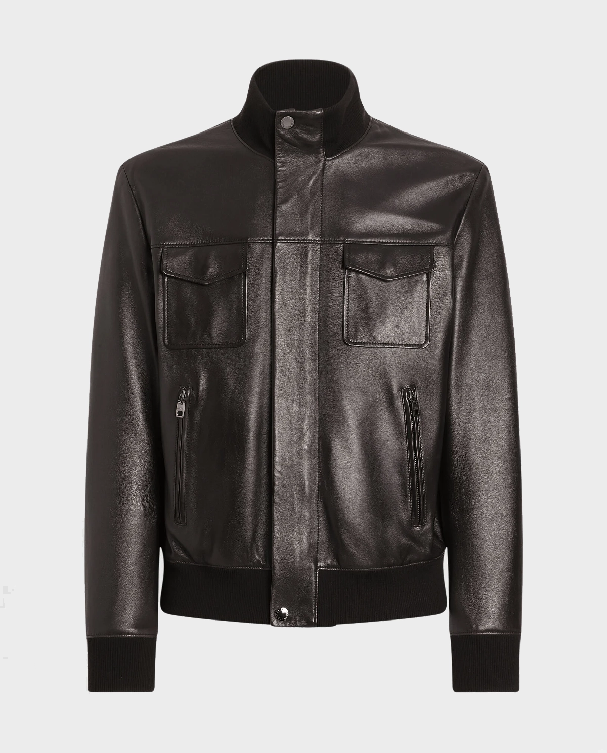 Ciemnobrązowa kurtka bomber - Image #0