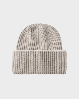 Kaszmirowa prążkowana czapka beanie - Image #0