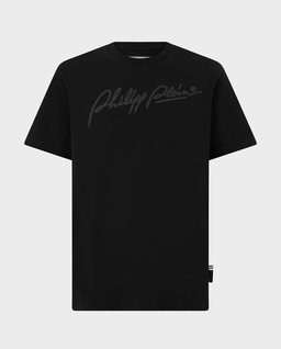 Czarny t-shirt Signature - Image #0