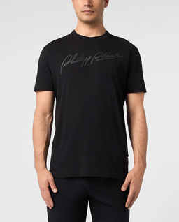 Czarny t-shirt Signature - Image #2