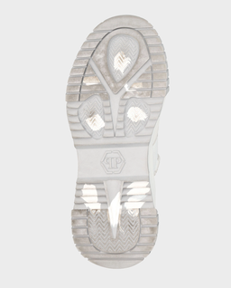 Białe sneakersy Runner Hexagon - Image #3