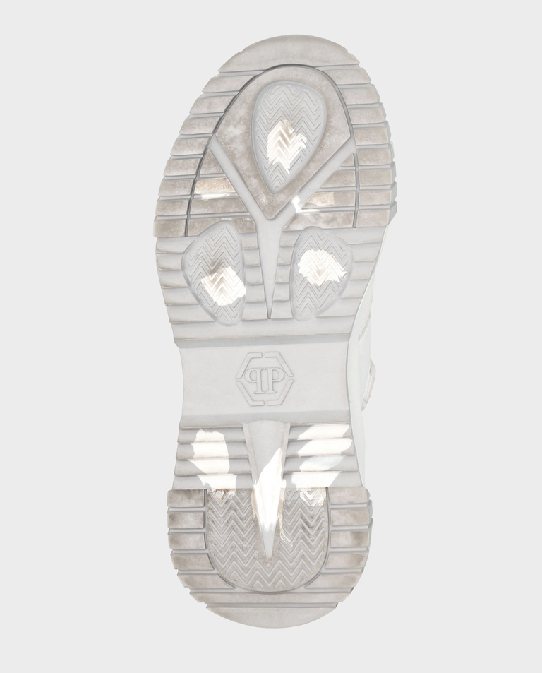 Białe sneakersy Runner Hexagon - Image #3