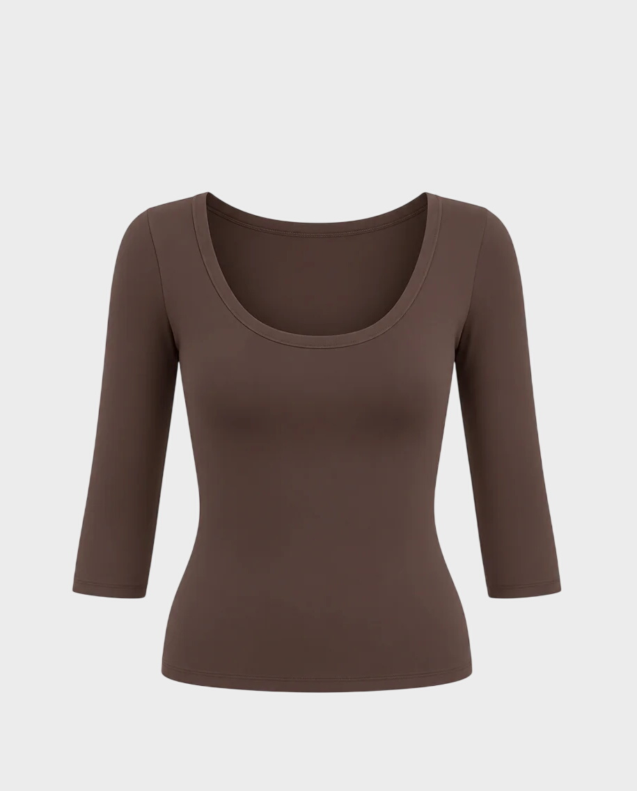 Brązowy top Softskin Femme  No. 5 - Image #0