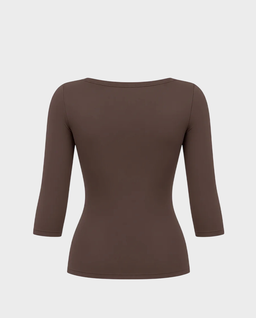 Brązowy top Softskin Femme  No. 5 - Image #1