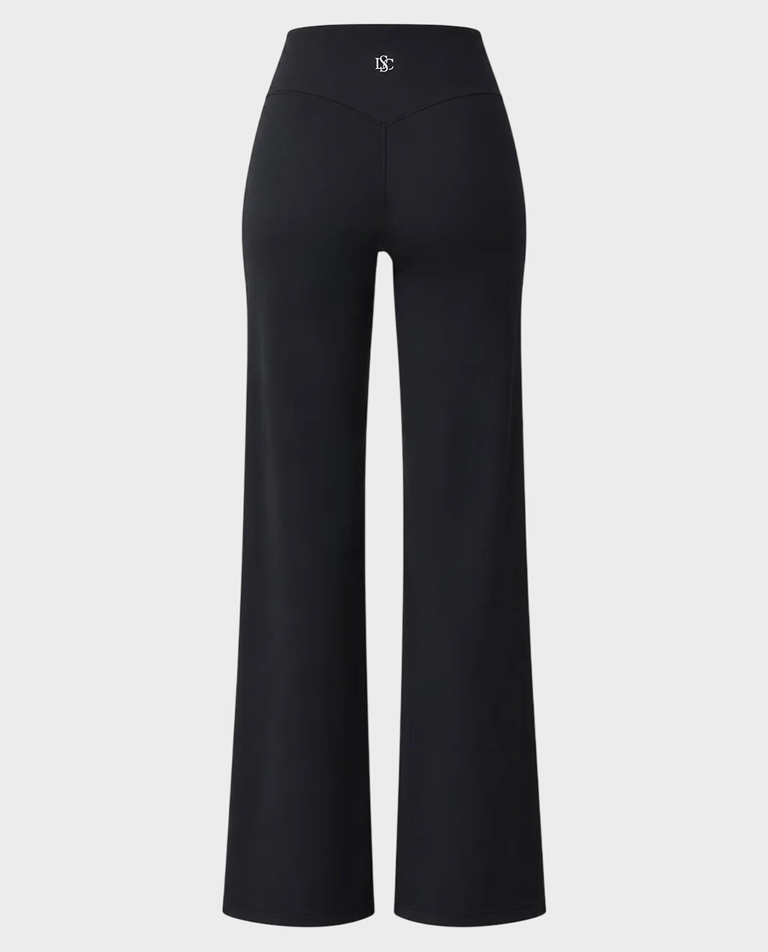 Czarne spodnie sportowe Wide Leg No. 3