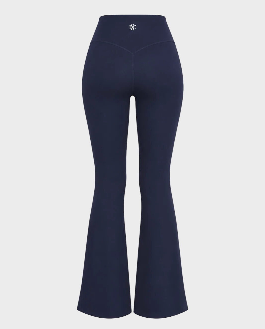 Granatowe legginsy z rozszerzanymi nogawkami No. 5 - Image #1
