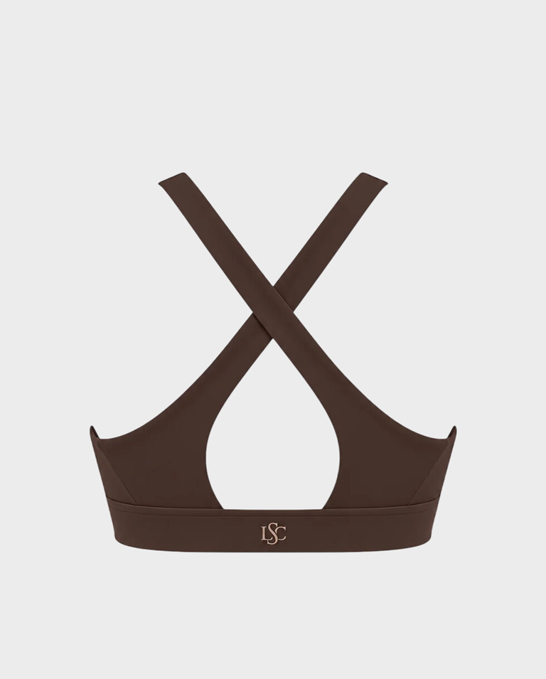 Brązowy biustonosz sportowy Lift Bra No. 1