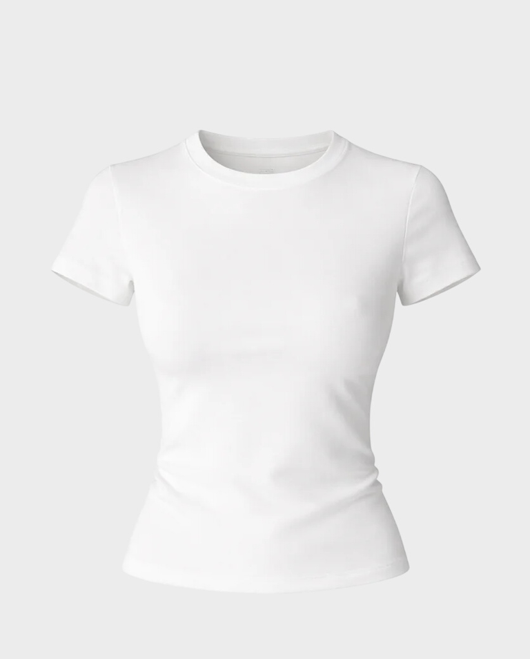 Biały t-shirt Baby - Image #1