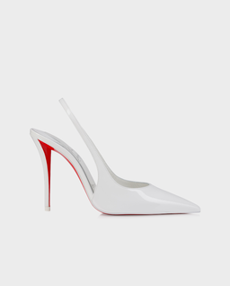 Białe szpilki Miss Z Sling Back 100 - Image #0