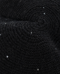 Czarny beret z kaszmiru - Image #2