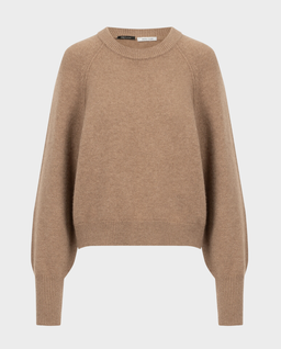 Kamelowy sweter z kaszmiru - Image #0