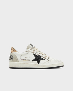Białe skórzane sneakersy BallStar - Image #0