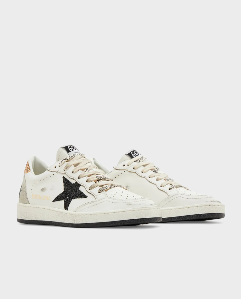 Białe skórzane sneakersy BallStar