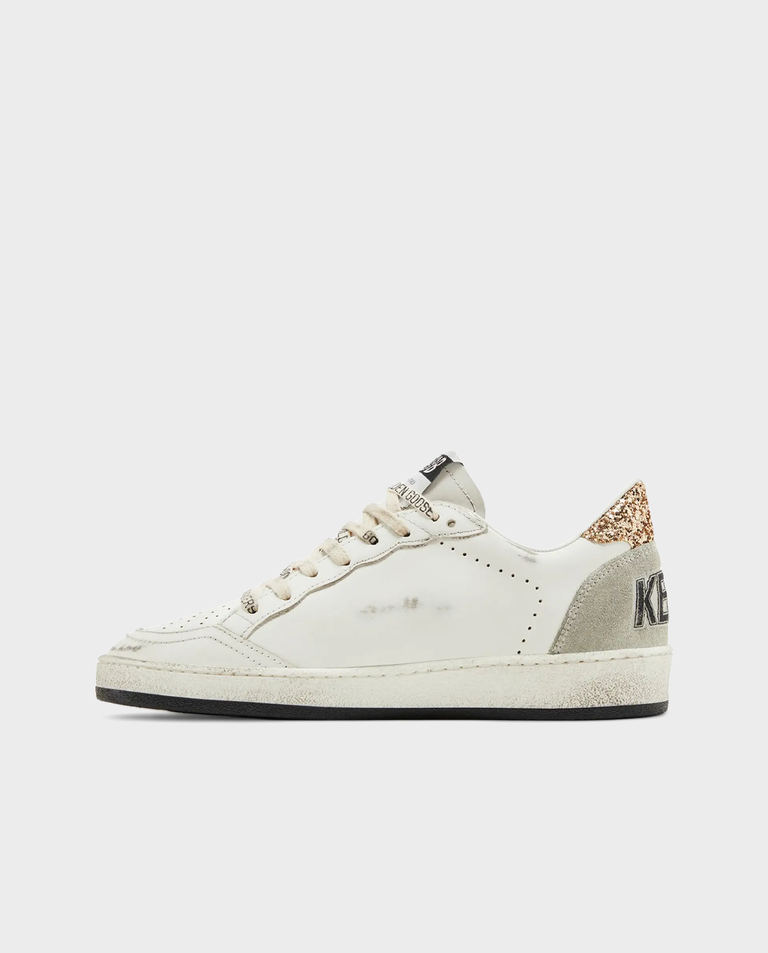 Białe skórzane sneakersy BallStar - Image #2