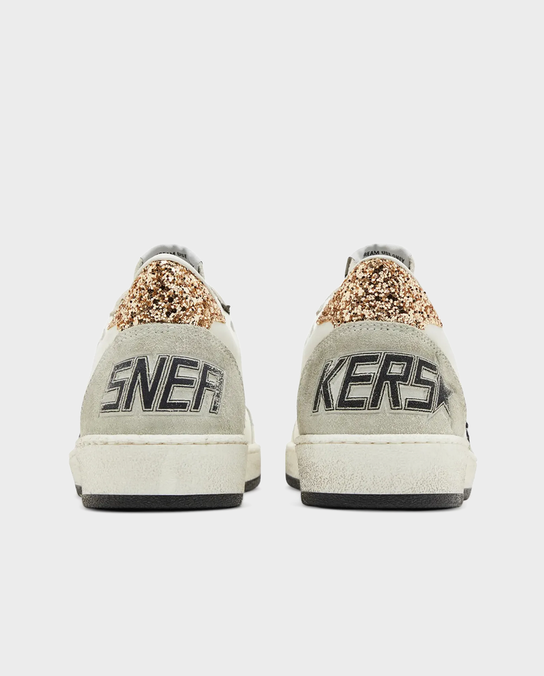 Białe skórzane sneakersy BallStar - Image #3