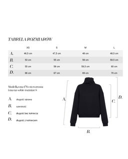 Czarna bawełniana bluza Your Way - Image #5