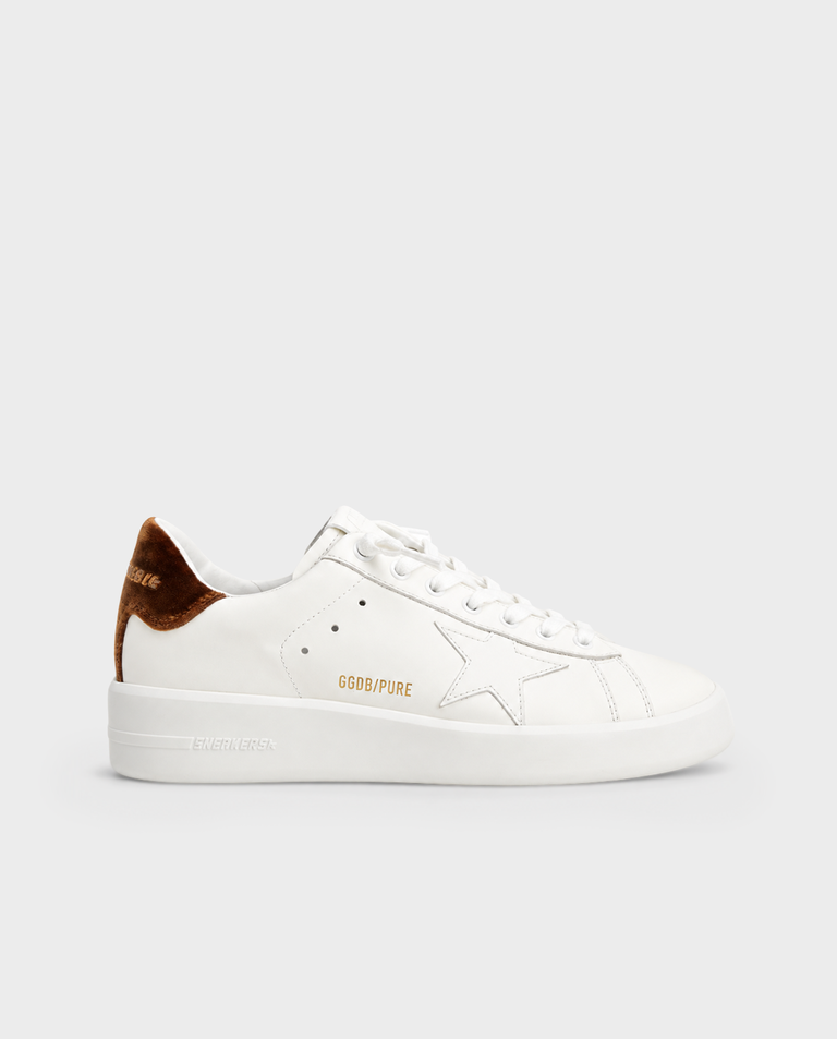 Białe sneakersy Purestar