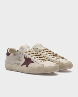 Kremowe skórzane sneakersy Ball Star - Image #1