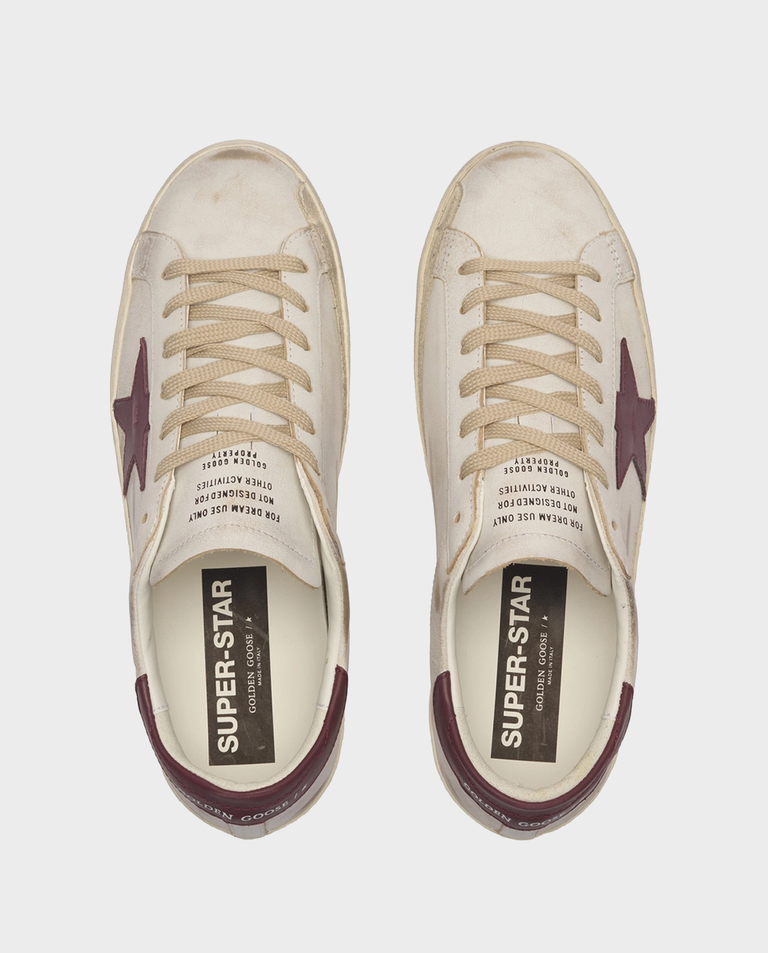 Kremowe skórzane sneakersy Ball Star - Image #3
