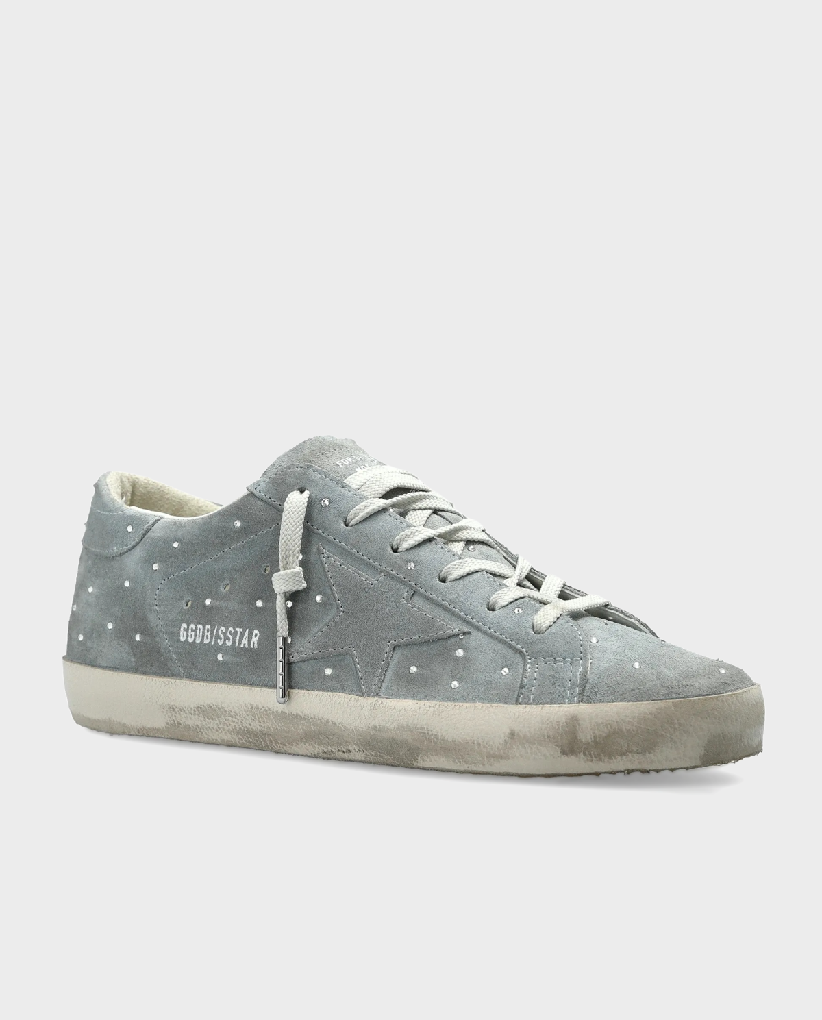 Ciemnoszare zamszowe sneakersy Super-Star Classic - Image #1