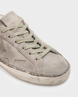 Szare zamszowe sneakersy Super Star - Image #3