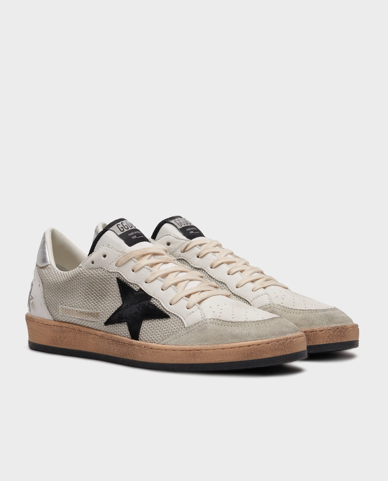 Białe skórzane sneakersy Ball Star