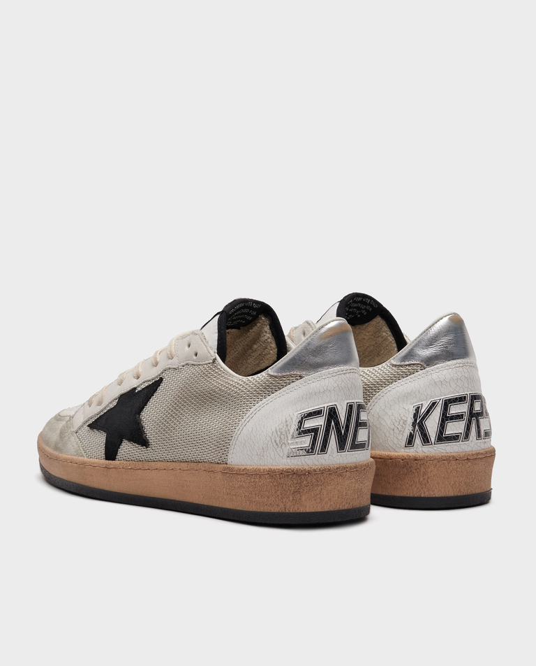 Białe skórzane sneakersy Ball Star - Image #2