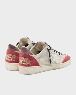 Beżowe zamszowe sneakersy BallStar - Image #2