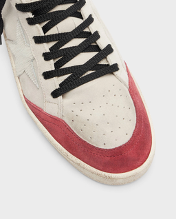 Beżowe zamszowe sneakersy BallStar - Image #3