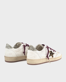 Beżowe skórzane sneakersy BallStar - Image #2