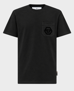 Czarny t-shirt z logo - Image #0