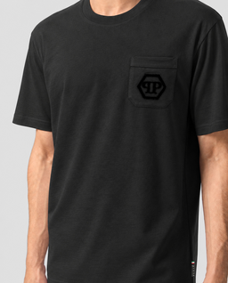 Czarny t-shirt z logo - Image #3