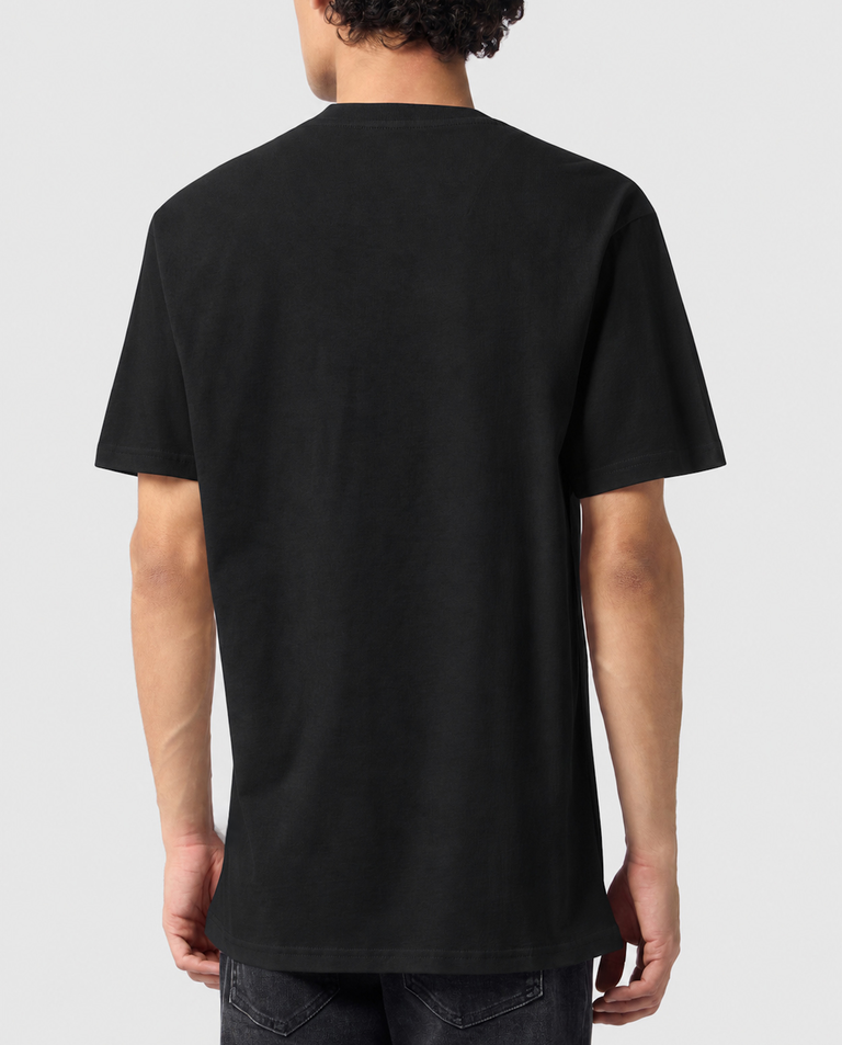 Czarny t-shirt z logo - Image #4