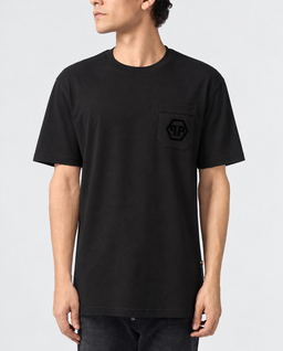 Czarny t-shirt z logo - Image #1