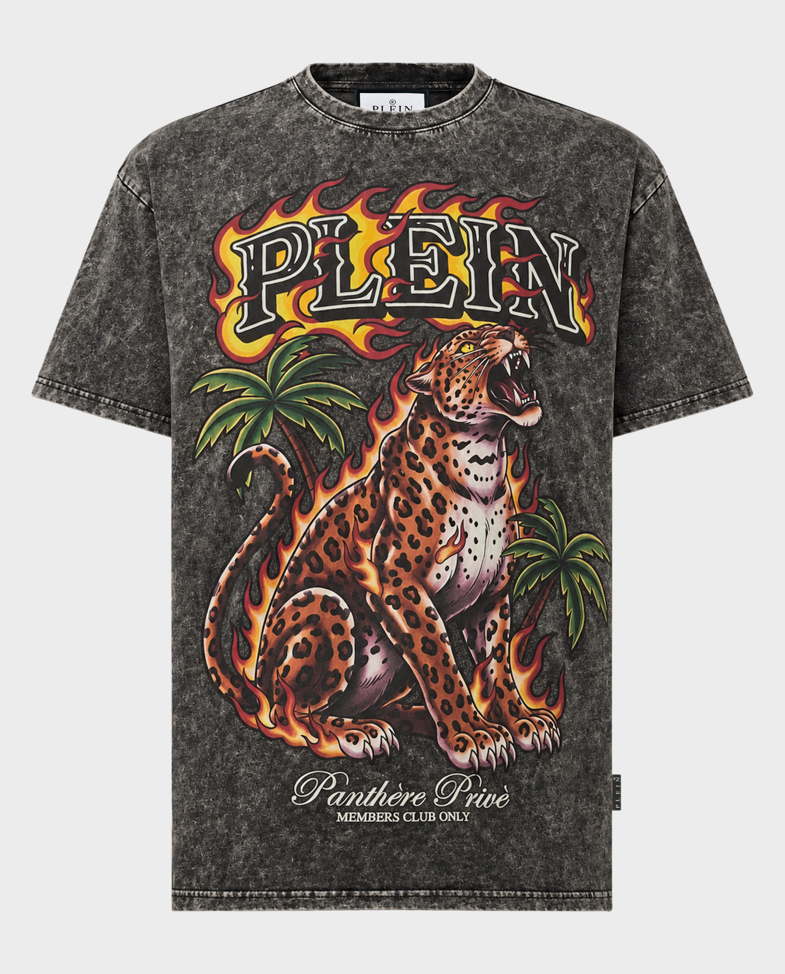 T-shirt Urban Jungle Leopard z motywem sprania - Image #0