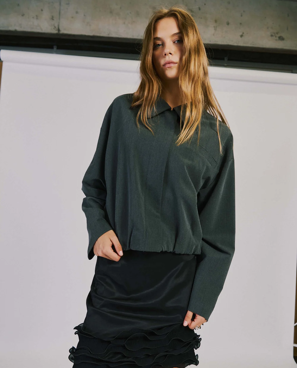 Szara kurtka Nina - Image #3