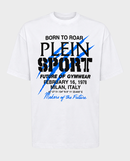 Biały t-shirt z napisem - Image #0