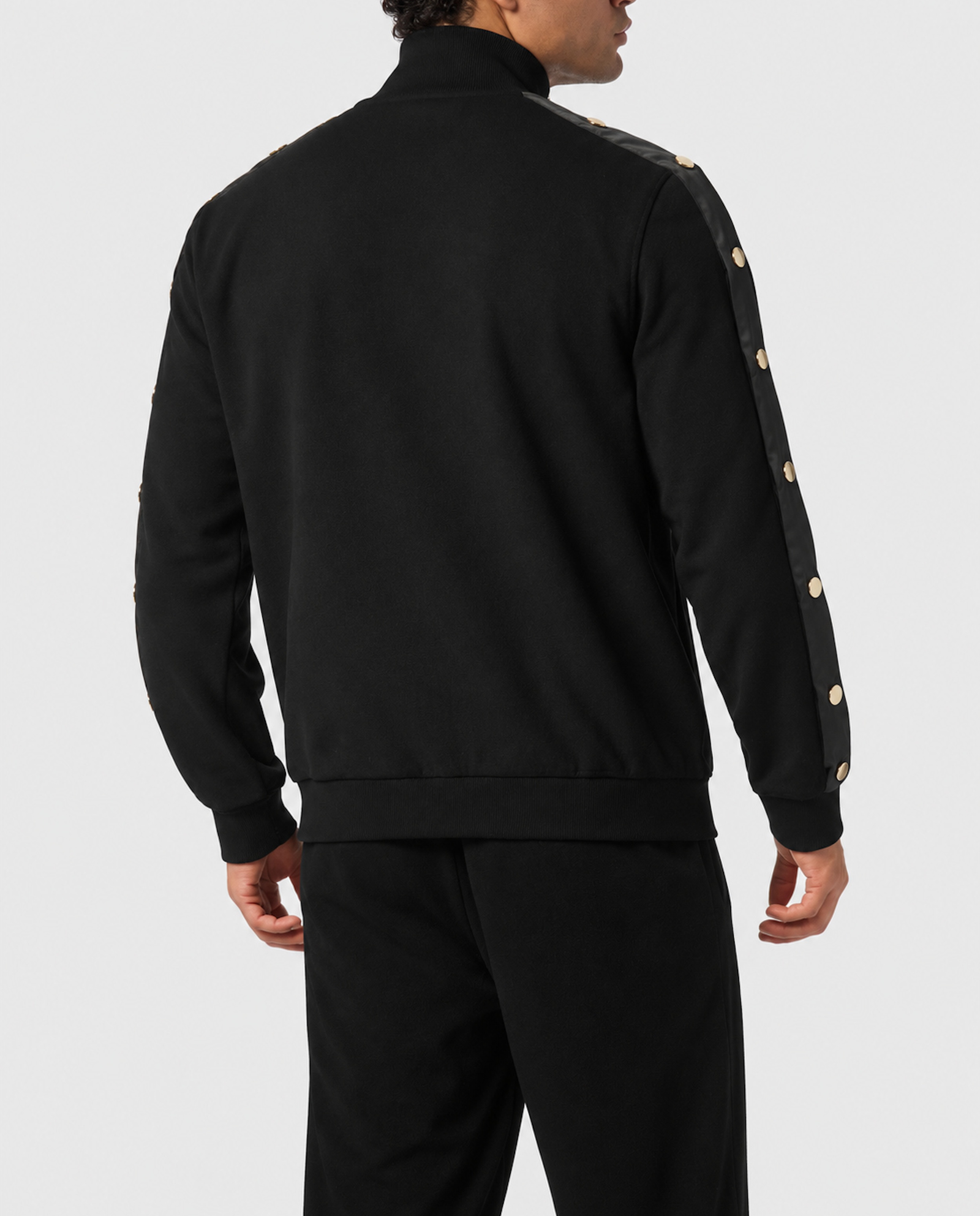 Czarna bluza ze złotymi detalami - Image #3