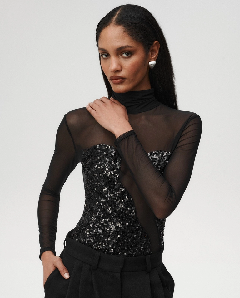 Czarne body Fine Jewel - Image #5