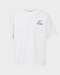 Biały t-shirt z nadrukiem Icon - Image #0